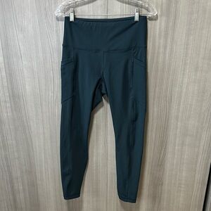 90 Degree By Reflex Teal Leggings